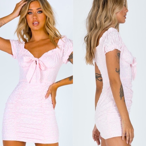 Princess Polly BACK TO PARIS MINI DRESS - Picture 3 of 12